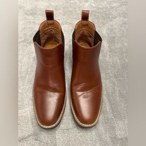 Deer Stags Tan Brown Chelsea Ankle Boots…..MENS SZ 8.5